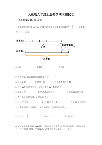 人教版六年级上册数学期末测试卷1套.docx