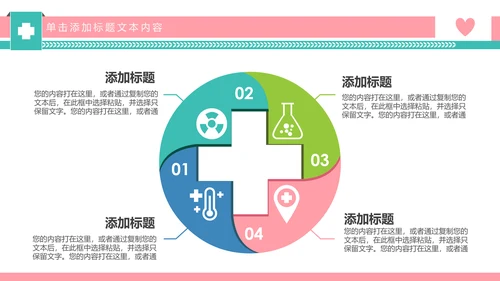 爱心呵护医疗护理医药医院护士述职报告PPT