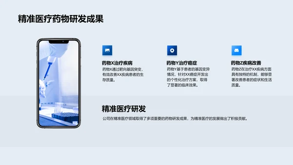 精准医疗药物研发概述PPT模板
