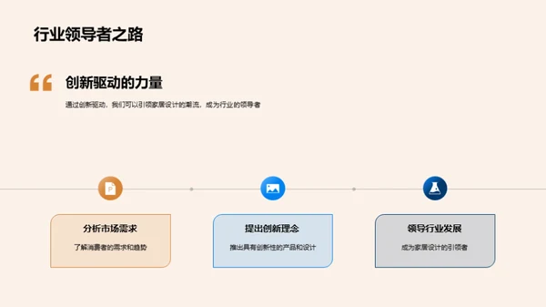 创新引领 家居未来