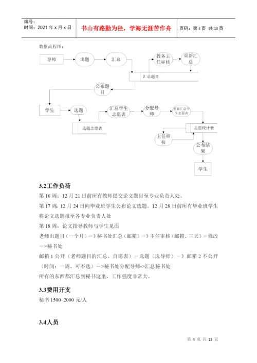 毕业论文选题系统可行性分析报告.docx