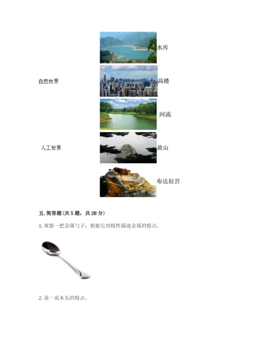 教科版二年级上册科学期末测试卷（历年真题）.docx