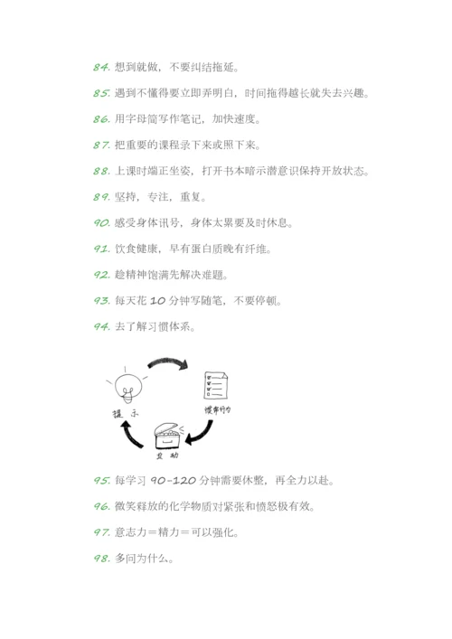 用上这100种学习方法，能助你快速提分！高一高二高三都适用.docx