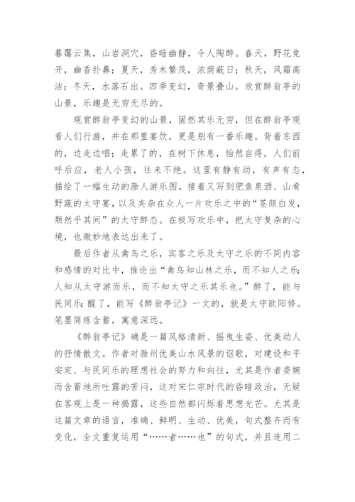 醉翁亭记原文注释及翻译.docx