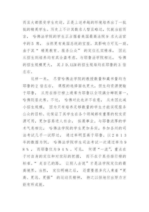 浅谈哈佛大学法学教育论文.docx