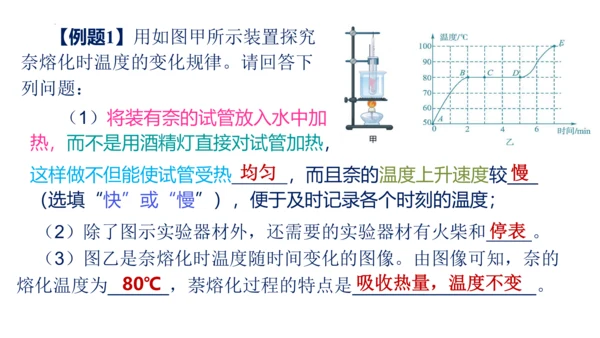 人教版物理八年级上学期 3.2 熔化和凝固  课件（53页ppt）