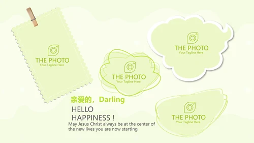 绿色母婴婴儿护理中心医院社区讲座保健中心早教宣传PPT