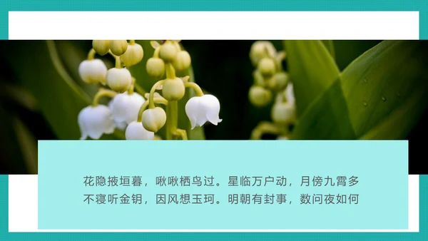 泛舟湖上通用PPT模板