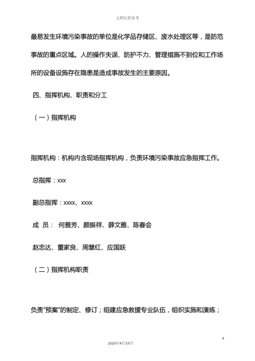 环保作文之医院环保应急预案范文.docx