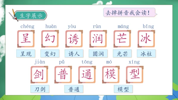 【核心素养】部编版语文三年级下册-22. 我们奇妙的世界 第1课时（课件）