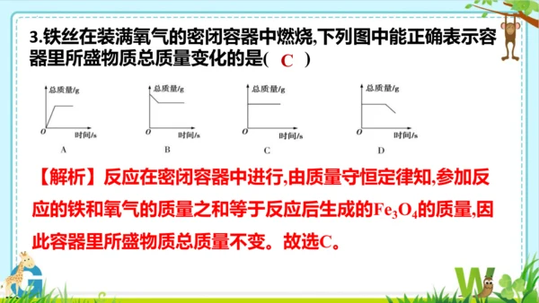第五单元化学反应的定量关系整理与提升课件(共73张PPT)-九年级化学人教版2024上册