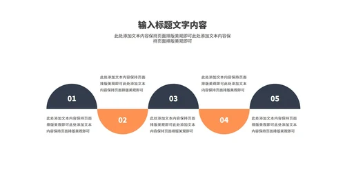 黑色简约风年终工作总结汇报PPT模板