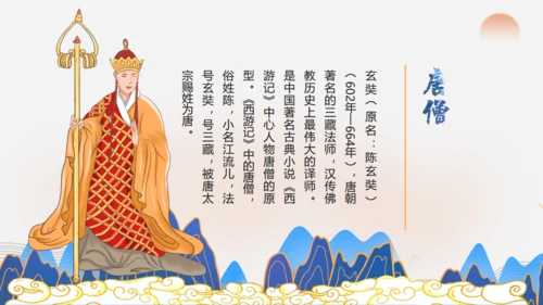 西游记唐僧取经路通用PPT课件