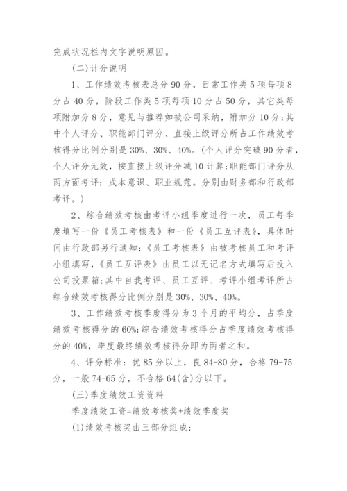 文员绩效考核方案.docx