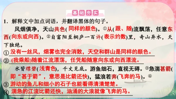12《与朱元思书》课件