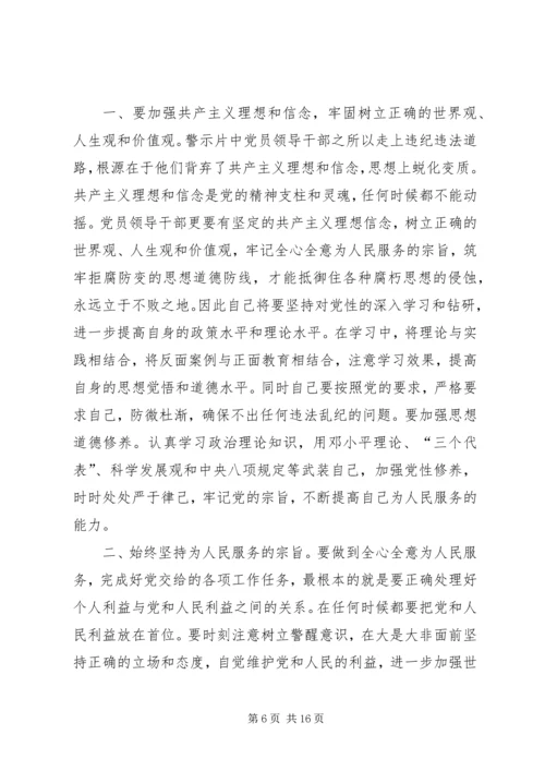 观看廉政警示教育片后心得.docx