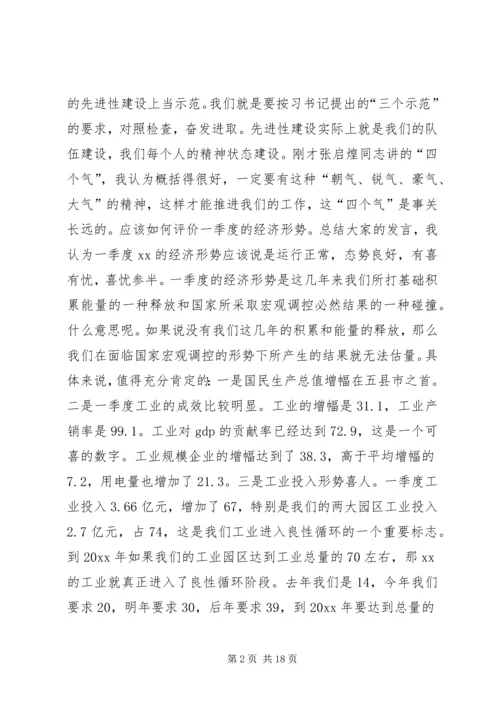 县委书记在县委常委经济形势分析会上的讲话 (4).docx