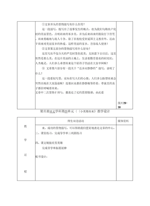 14小英雄雨来知识分享