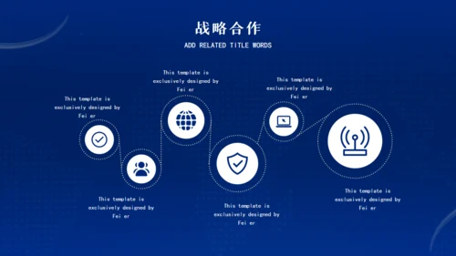 赢战企业战略合作通用PPT模板