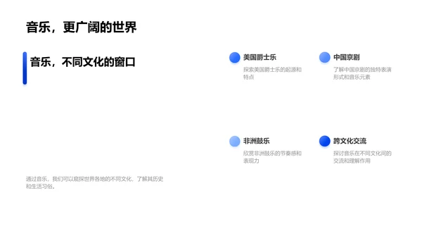 世界音乐解析PPT模板