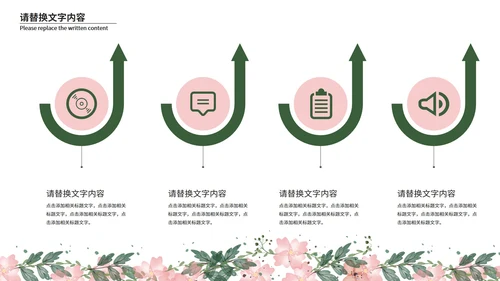 小清新总结汇报PPT模板