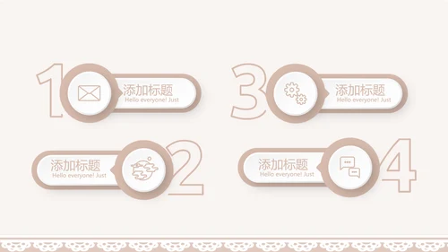 粉色淡雅蕾丝母婴护理用品宣传年年终总结动态PPT