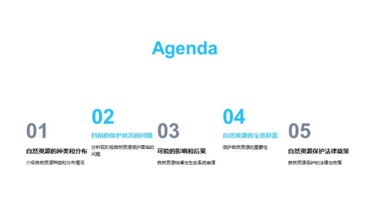 自然资源保护的重要性