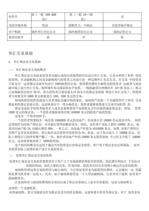 外汇管理与理财综合管理知识分析技能ppt61页