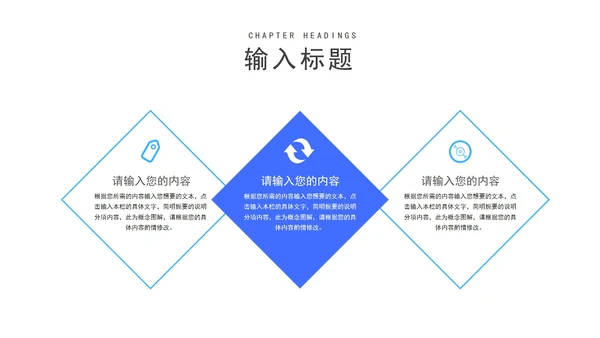 蓝色季度总结工作述职报告PPT模板