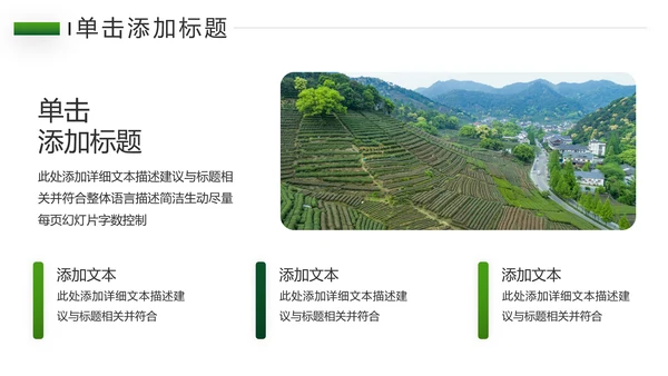 绿色乡村旅游新农村建设乡村建设PPT模板