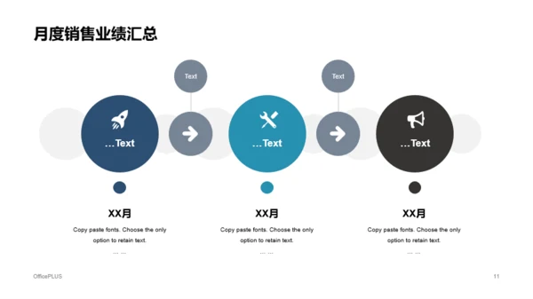 灰色商务风销售部个人总结汇报PPT模板