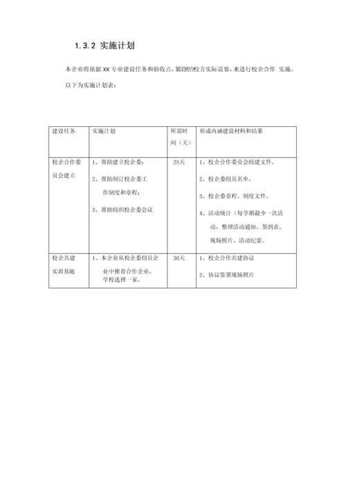 专业内涵建设实施专项方案.docx