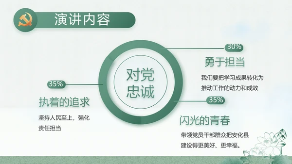 大气党风廉政建设工作总结动态PPT