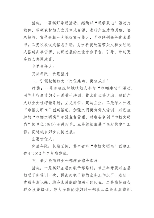 妇联主席承诺书模板.docx