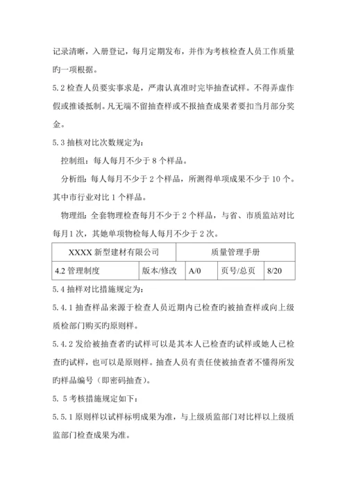 建材公司实验室管理新版制度.docx