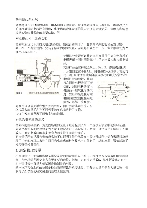 实验在物理学发展中的作用修订稿