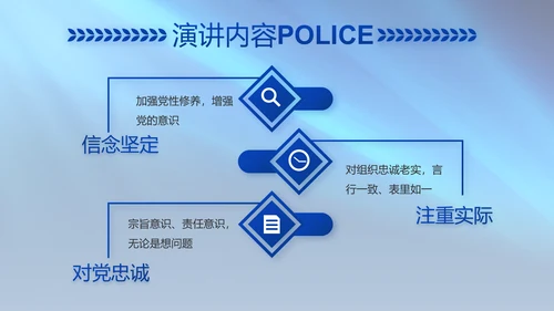 扫黑除恶专项斗争公安警察动态PPT模板
