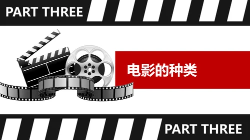 中外经典电影介绍电影之旅PPT模板