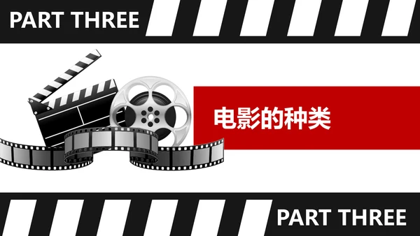 中外经典电影介绍电影之旅PPT模板