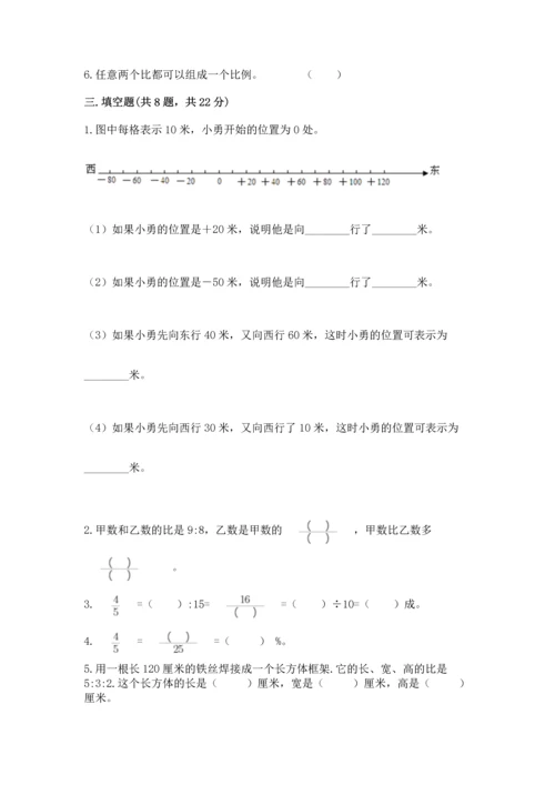 人教版六年级下册数学期末测试卷精品【黄金题型】.docx