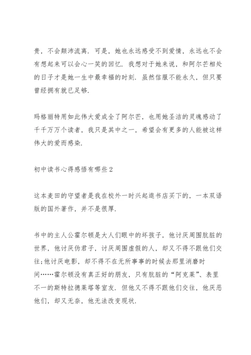 初中读书心得感悟有哪些5篇.docx