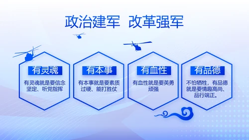 蓝色大气公安派出工作总结汇报PPT