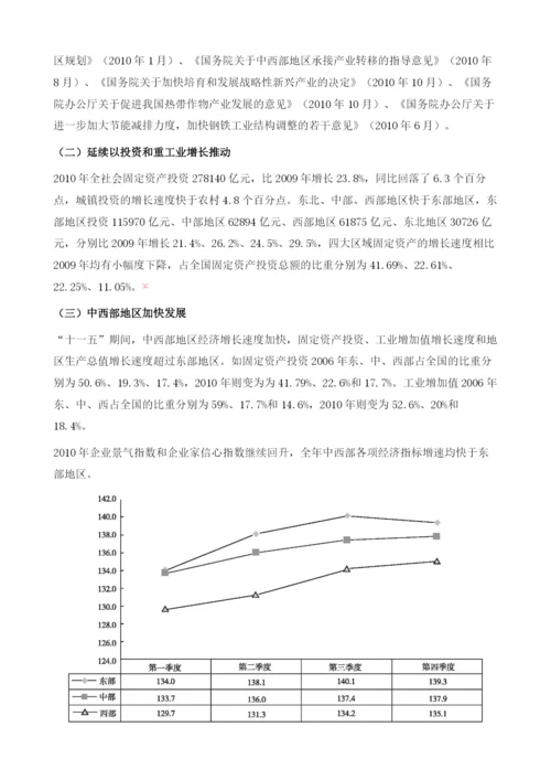 中国区域经济发展报告.docx