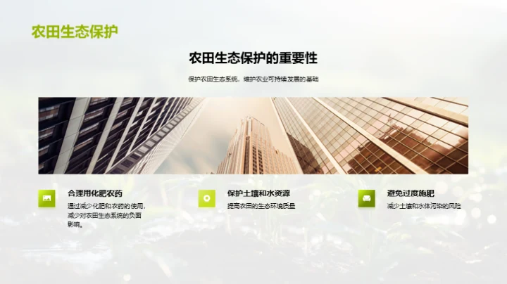 实践谷雨环保农业