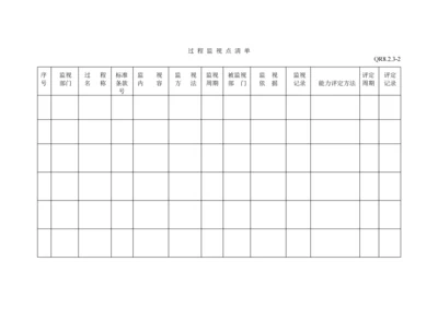 过程监视点清单.docx