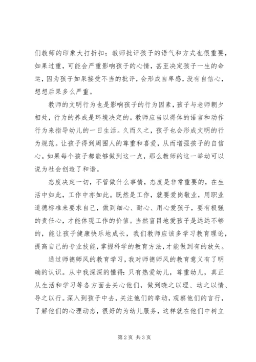 学习《中小学幼儿园教师职业道德规范》心得.docx
