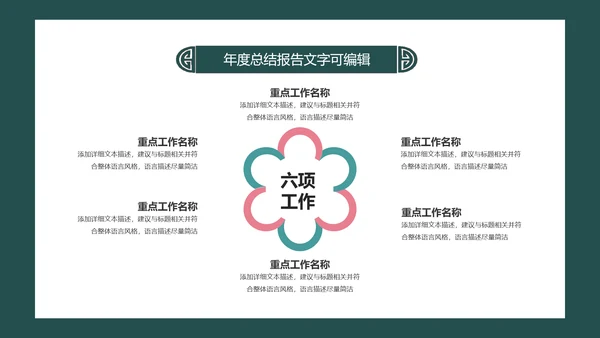 简约小清新工作总结计划PPT模板