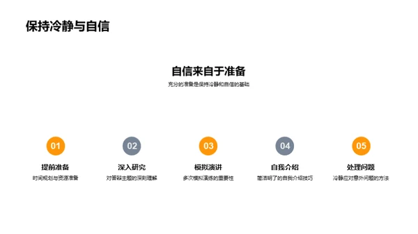 答辩技巧研究全解析