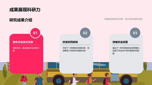 绿色农业研究报告PPT模板