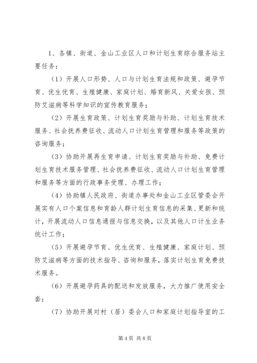 社区建设计划生育管理工作意见.docx